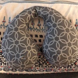 Boppy infant neck support.